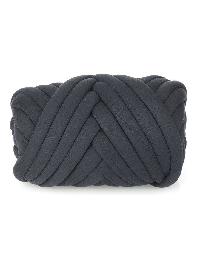 Generic - Super Chunky Yarn Cotton Dark Grey - Image 1