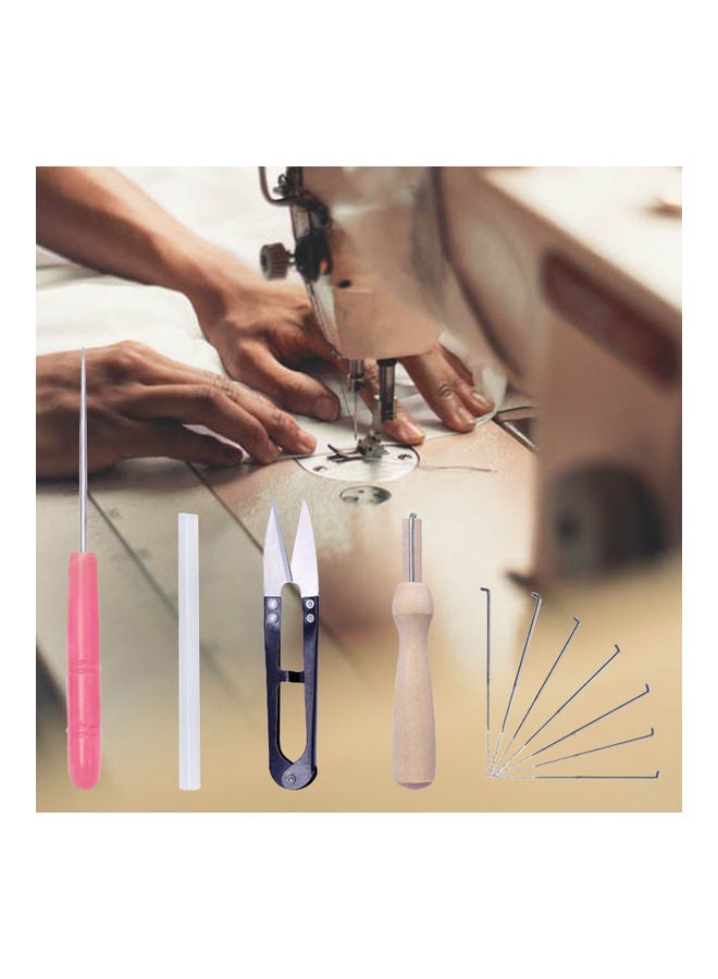 15-Piece Needle Felting Kit Multicolour - Image 4