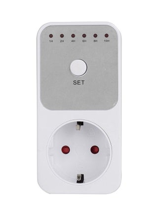 Electrical Outlet Plug Timer Socket White - v1627724386/N49627670A_1