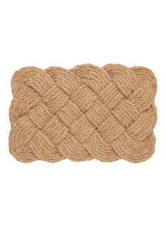 WK Handmade Door Mat Brown 40 x 60cm  - Image 1