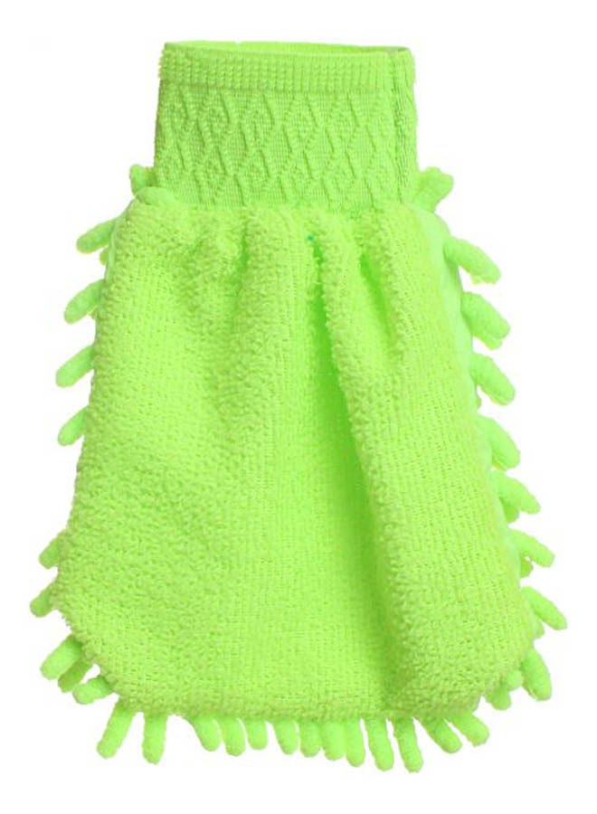 Chenille Glove Lime Multicolour  - Image 2