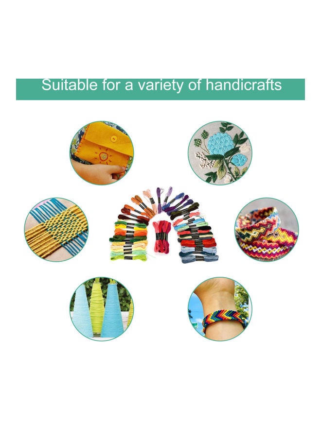 50-Piece Lappet Thread Set Multicolour