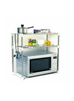 Generic Kitchen Microwave Stand Silver  - Image 2