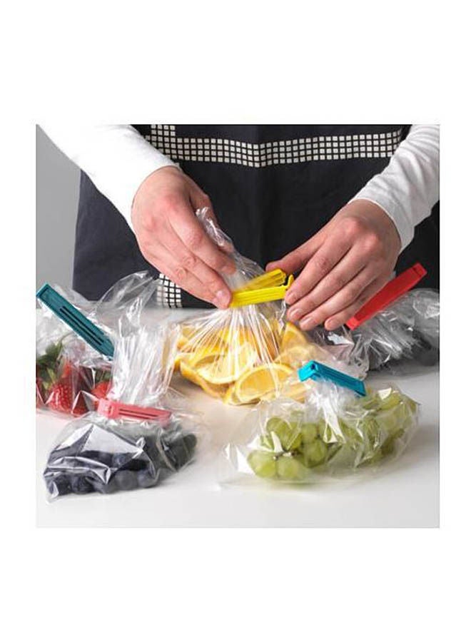 Bevara Sealing Clip, Set Of 30, Assorted Colours, Assorted Multicolour - Image 2