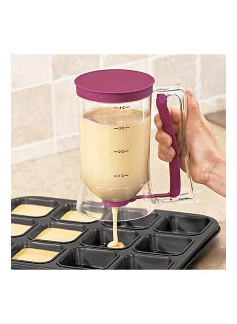 Chicago Batter Dispenser With Measuring Label Pink