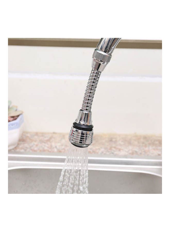 Generic 360 Dgree Water Faucet Spray Silver 140mm  - Image 2