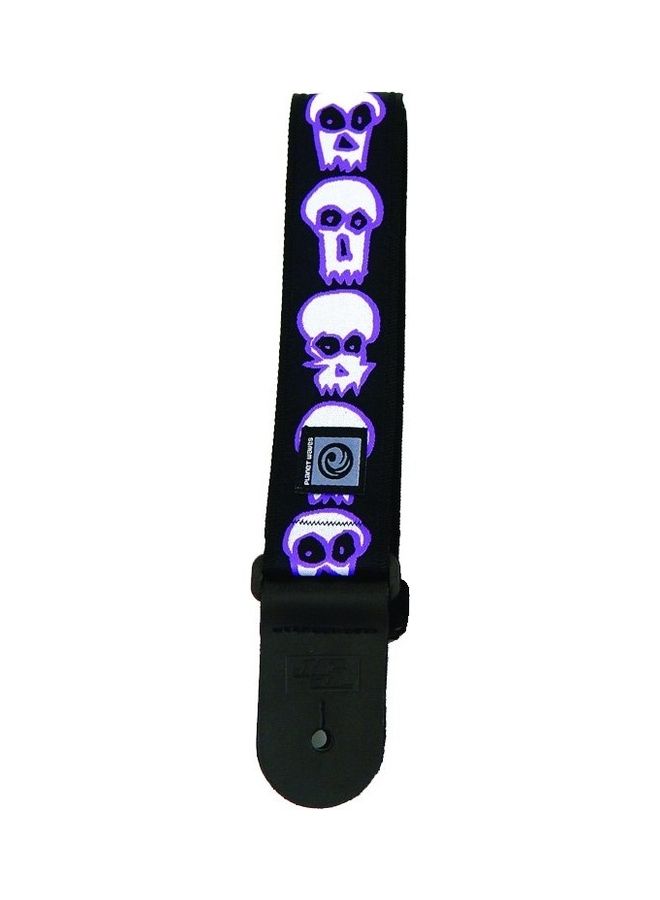 D'Addario Skulls Printed Guitar Strap 