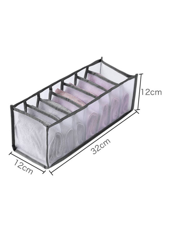 Foldable Underwear Storing Box Grey - Image 4