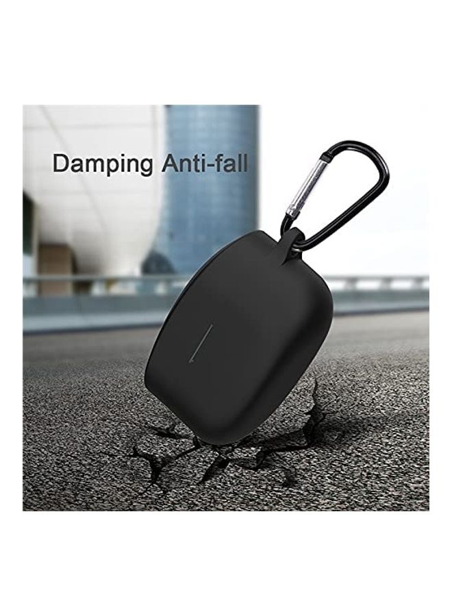 Generic - Protective Case With Carabiner For Sony WF-1000XM4 Earbuds Black - Image 1