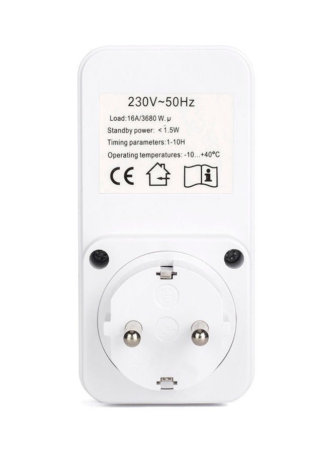 Timer Plug-In Switch White - Image 2