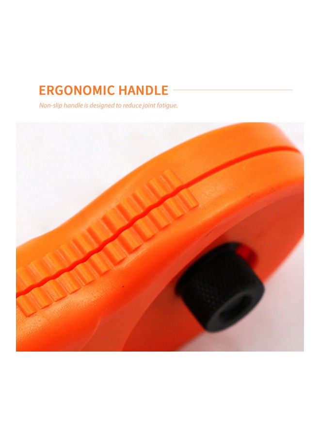 Round Rotary Cutter With Blades Orange