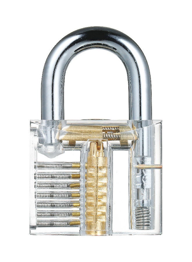 Training Transparent Visible Padlock Silver - Image 2