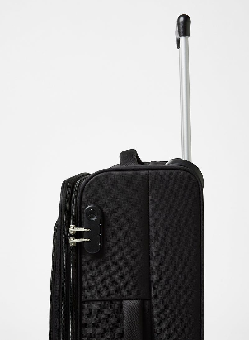 AMERICAN TOURISTER - Stylish 4 Wheels Medium Check-In Luggage Trolley Black - Image 1