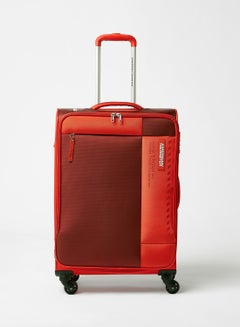 Stylish 4 Wheels Luggage Trolley Red