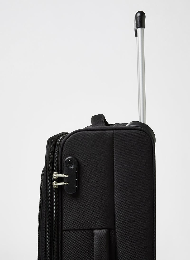 AMERICAN TOURISTER Stylish 4 Wheels Small Cabin Luggage Trolley Black  - Image 4