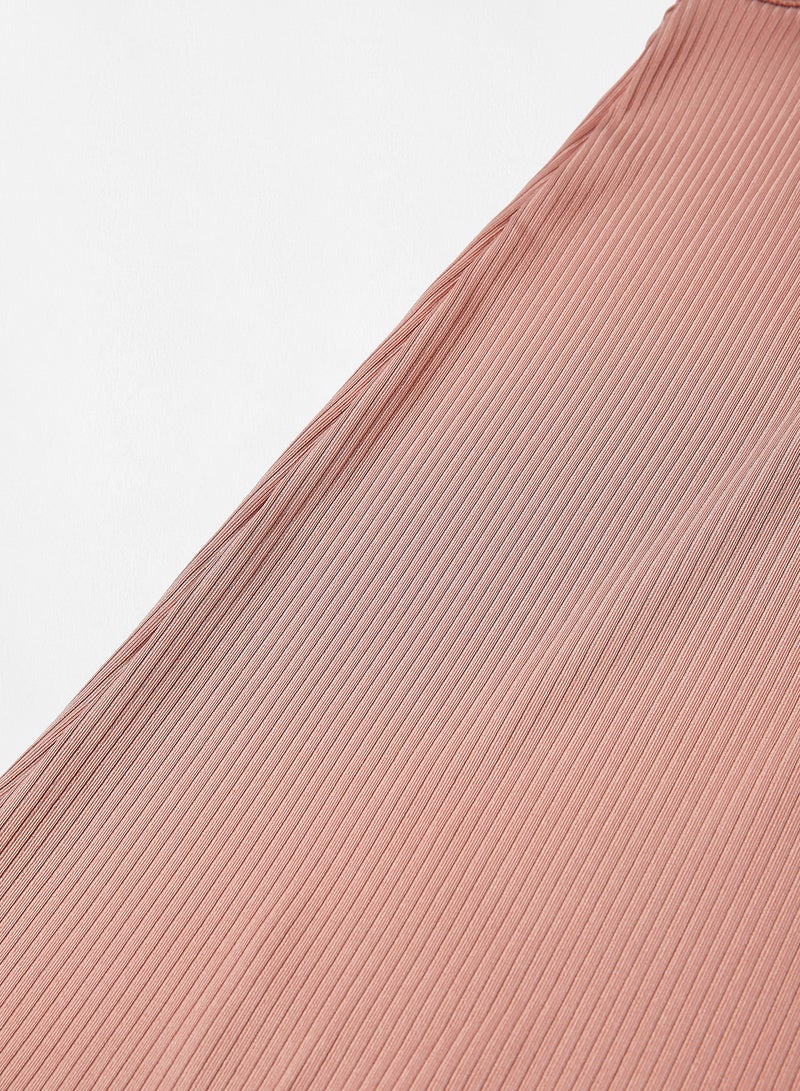Sivvi x Aya+Zayn Kids/Teen Ribbed Dress Pink  - Image 4