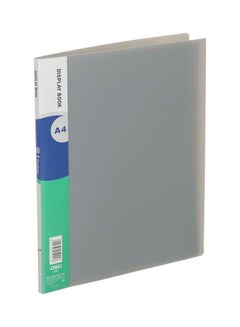 Display Book, A4 Size, 10 Pockets Grey - v1627758483/N49634271A_1