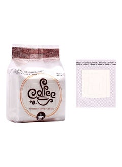 VILILY 50-Piece Hanging Ear Coffee Fliter Bag White 7.5 x 9cm  - Image 1