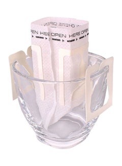 VILILY 50-Piece Hanging Ear Coffee Fliter Bag White 7.5 x 9cm  - Image 3