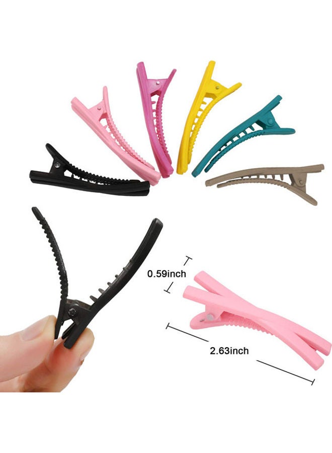 Rock Pow - Self Grip Hair Rollers with Hairdressing Curlers and Folding Pocket Comb Set multicolour - Image 1