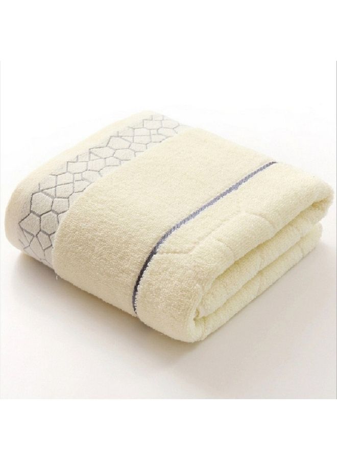oem Large Pure Cotton Bath Towel White 70X140cm 