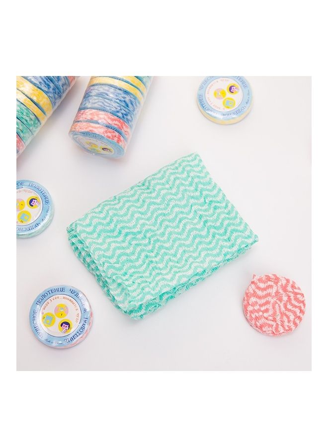 oem 20-Piece Non-Disposable Magic Towel Multicolour 10X10X5  - Image 1