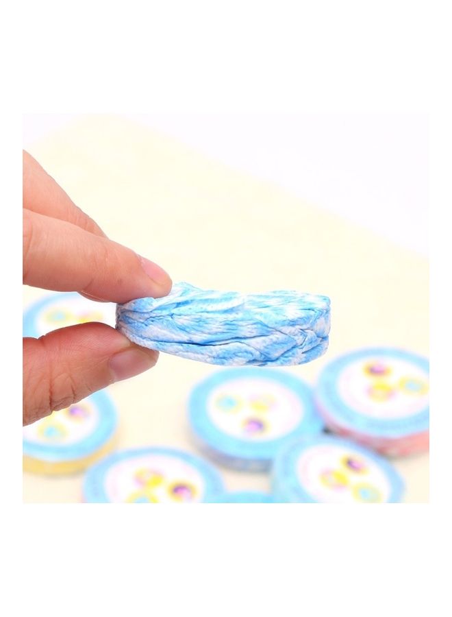 oem 20-Piece Non-Disposable Magic Towel Multicolour 10X10X5  - Image 3