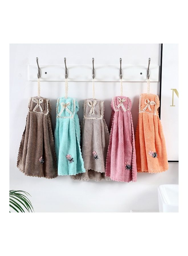 أو إي إم مجموعة مناشف استحمام عجيبة وسريعة الجفاف وقابلة للتعليق من 5 قطع متعدد الألوان 35X75سم - Image 1