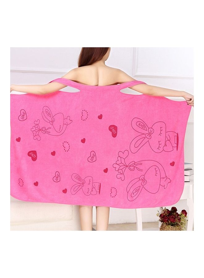 oem Fast Drying Magic Bath Towel Pink 10X10X10cm - Image 2