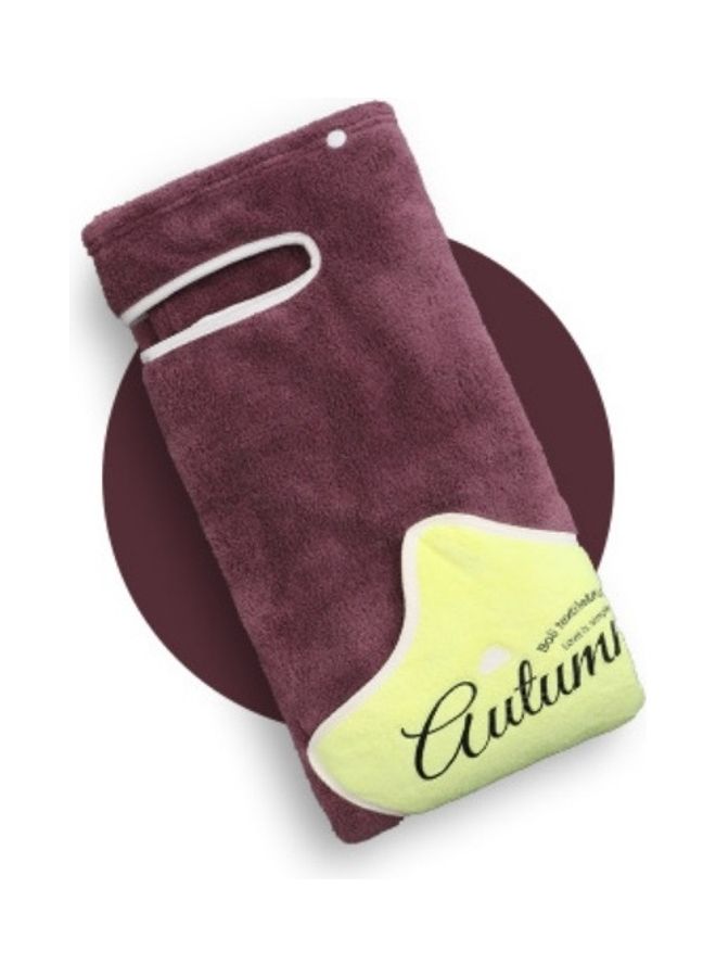 oem Soft Drying Skirt Bath Towel Purple 30X20X5cm