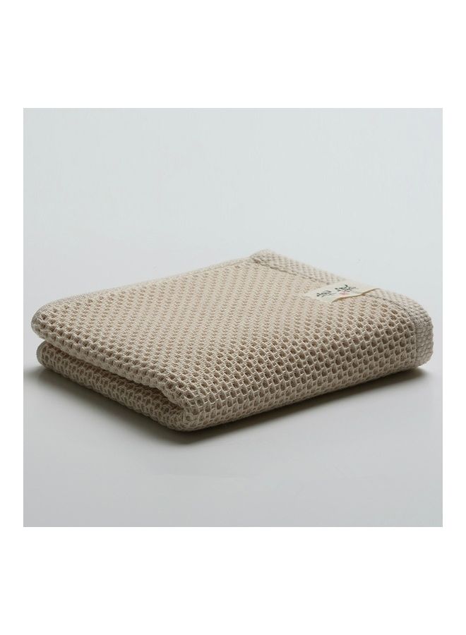 oem Fast Drying Hair Bath Towel Beige 33X72cm 