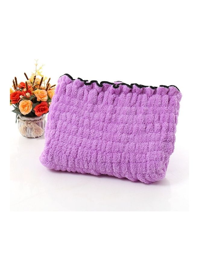 oem Microfiber Fabric Bath Towel Skirt Purple 20X20X10cm