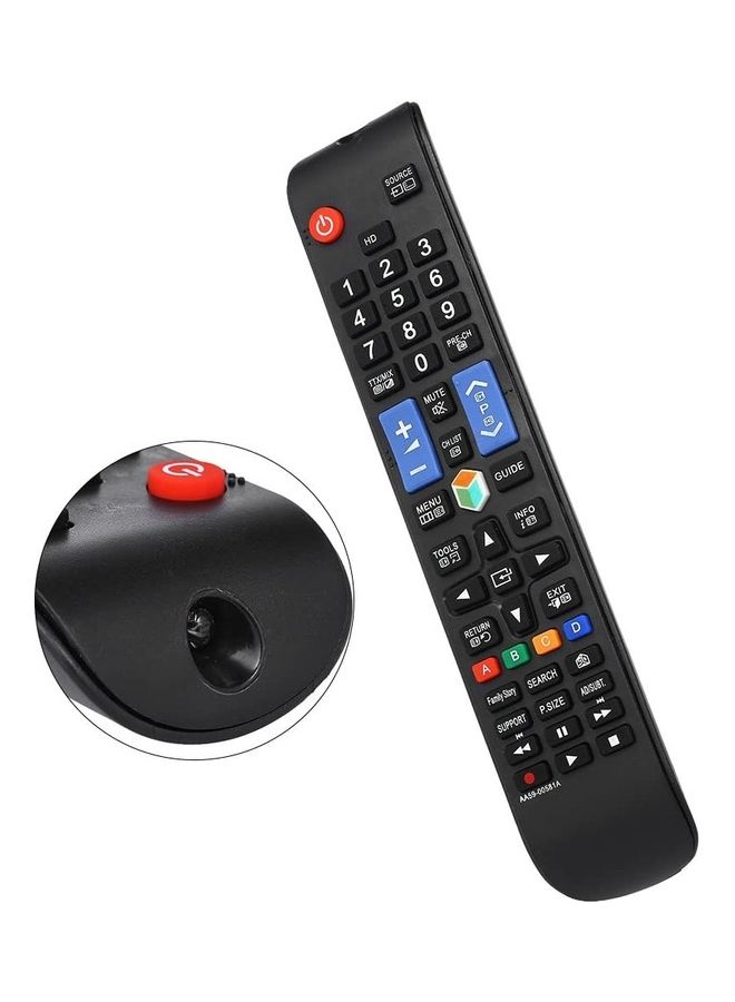 أي سي إس Universal Wireless Smart TV Remote Controller Replacement For Samsung HDTV, LED And Smart Digital TV Black - Image 2