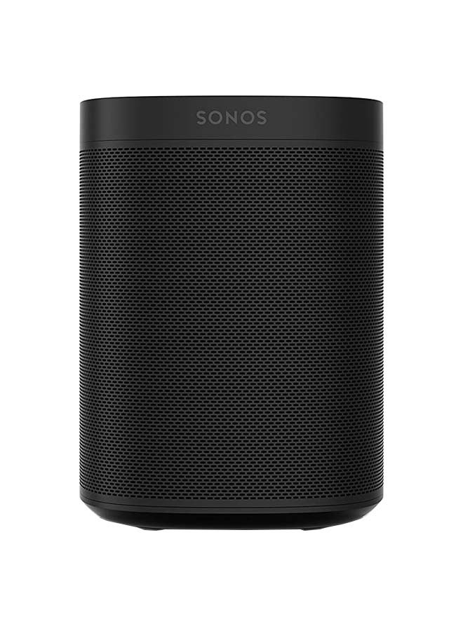 سونوس - ون (الجيل الثاني) - مكبر صوت ذكي بخاصية التحكم الصوتي مع صوت مدمج ONEG2UK1BLK أسود - Image 1