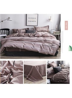 oem 4-Piece Duvet Cover Set Combination Multicolour 36 x 47 x 5cm  - Image 2