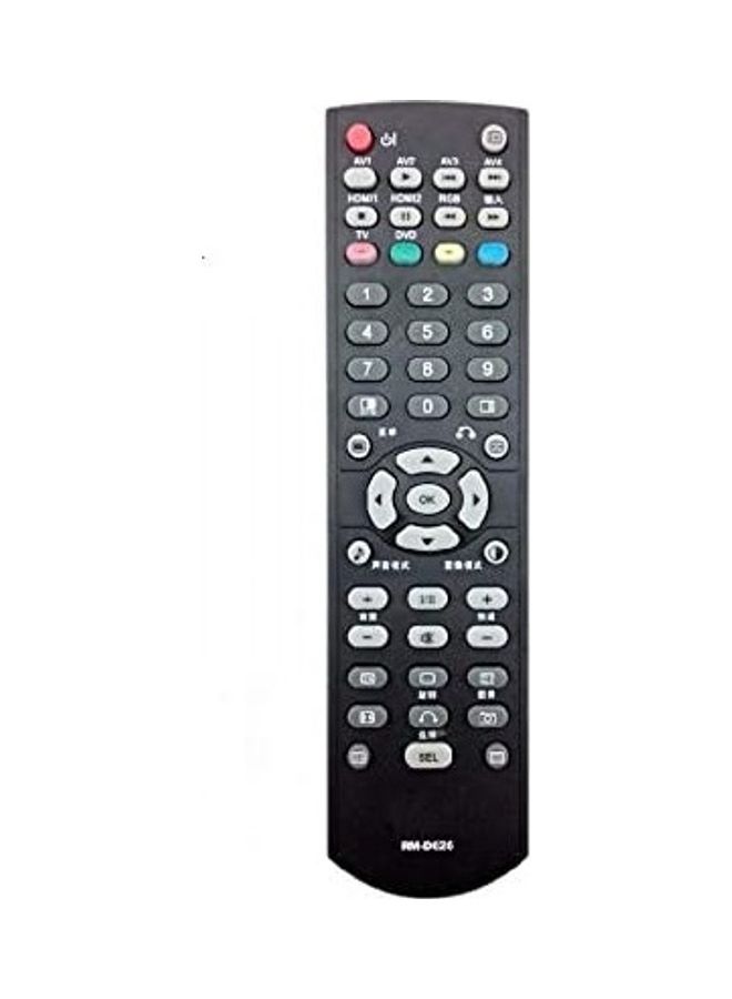 ICS Universal Remote Control For Hitachi LCD And LED TV Black