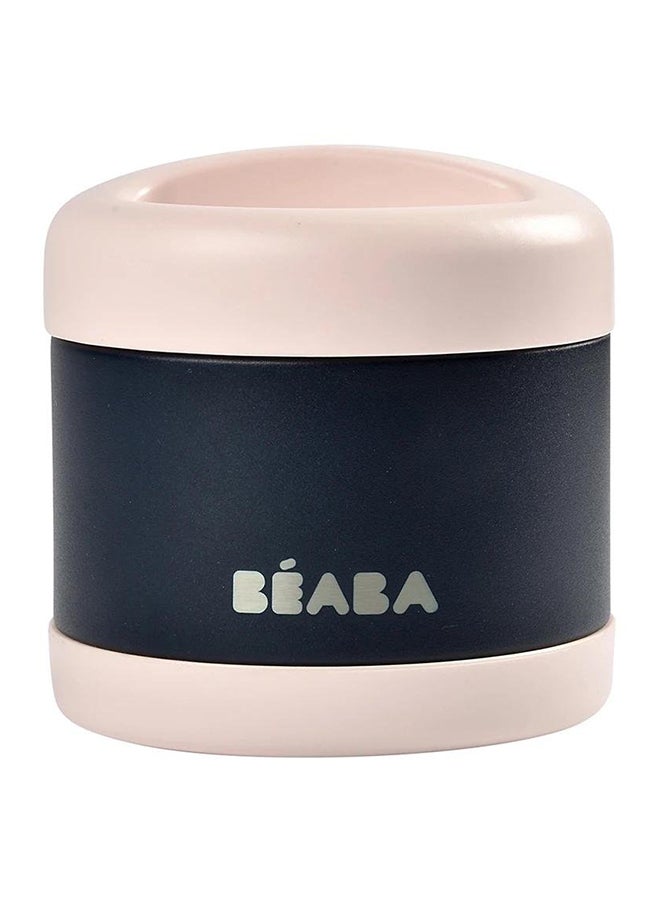 BEABA - Thermal Meal Preservation Containerfor Baby And Children100% Airtightstainless Steelkeeps Food Hot Or Cold For More Than 5 Hours Double Layered 500 Ml Blue, Pink - Image 1