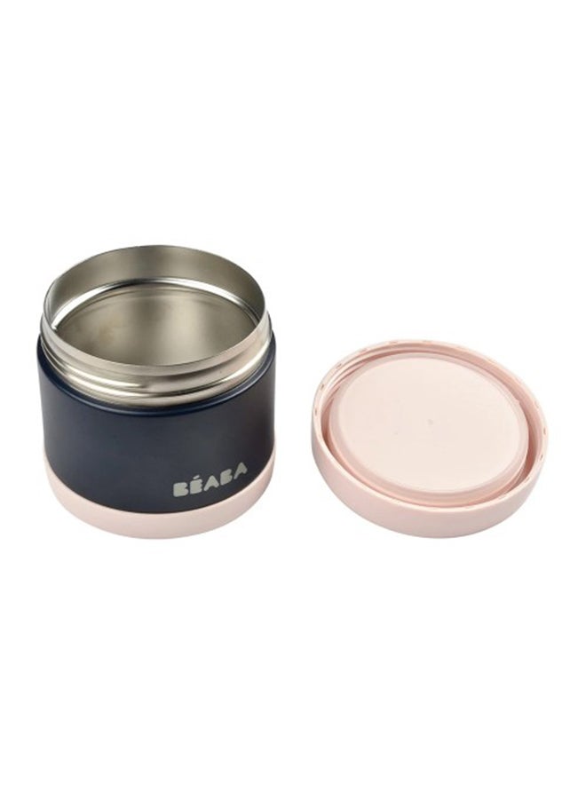 BEABA - Thermal Meal Preservation Containerfor Baby And Children100% Airtightstainless Steelkeeps Food Hot Or Cold For More Than 5 Hours Double Layered 500 Ml Blue, Pink - Image 1