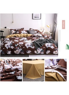 oem 4-Piece Duvet Cover Set Combination Multicolour 36 x 47 x 5cm  - Image 2