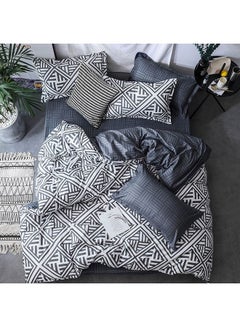 oem Mochi Pattern Quilt Cover Pillowcase Set Combination Multicolour 200x200cm  - Image 1