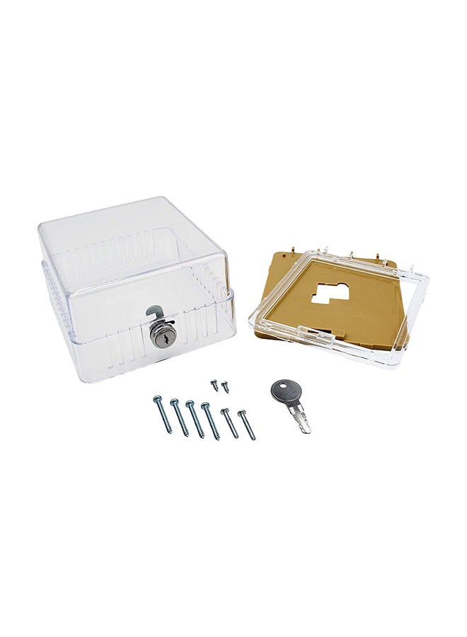 General - Universal Compatibility Thermostat Guard Clear 28x15x10cm - Image 1