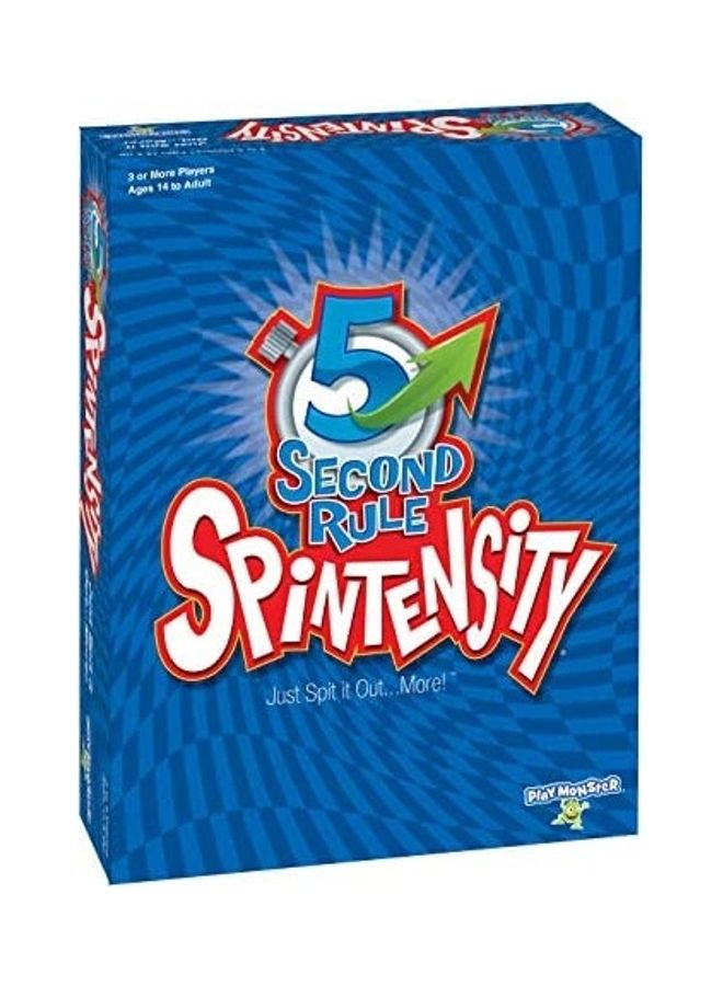 PlayMonster 5 Second Rule Spintensity Card Game