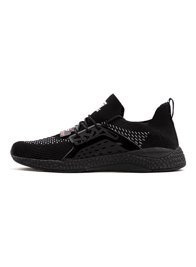 GADZ Men's Accelerate Lace-Up Running Shoes Shoes Black  - Image 2
