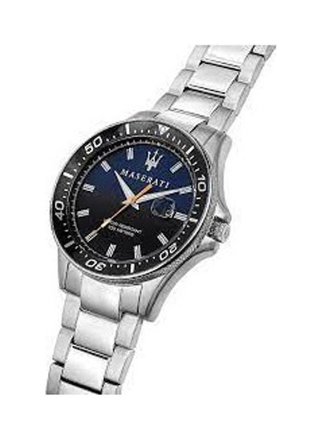 مازيراتي ساعة يد بعقاربٍ وسوارٍ من الإستانلس ستيل من طراز R8853140001 . للرجال - Image 2