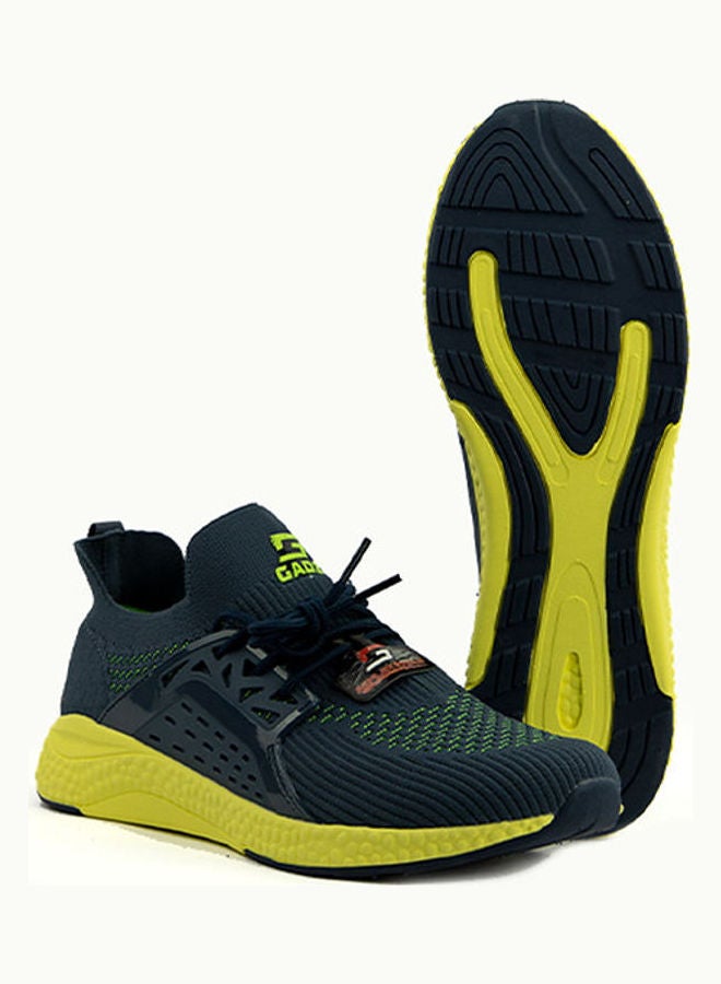 GADZ Men's Accelerate Lace-Up Running Shoes Shoes Blue  - Image 4