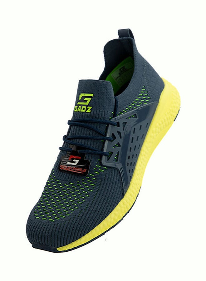 GADZ Men's Accelerate Lace-Up Running Shoes Shoes Blue  - Image 5