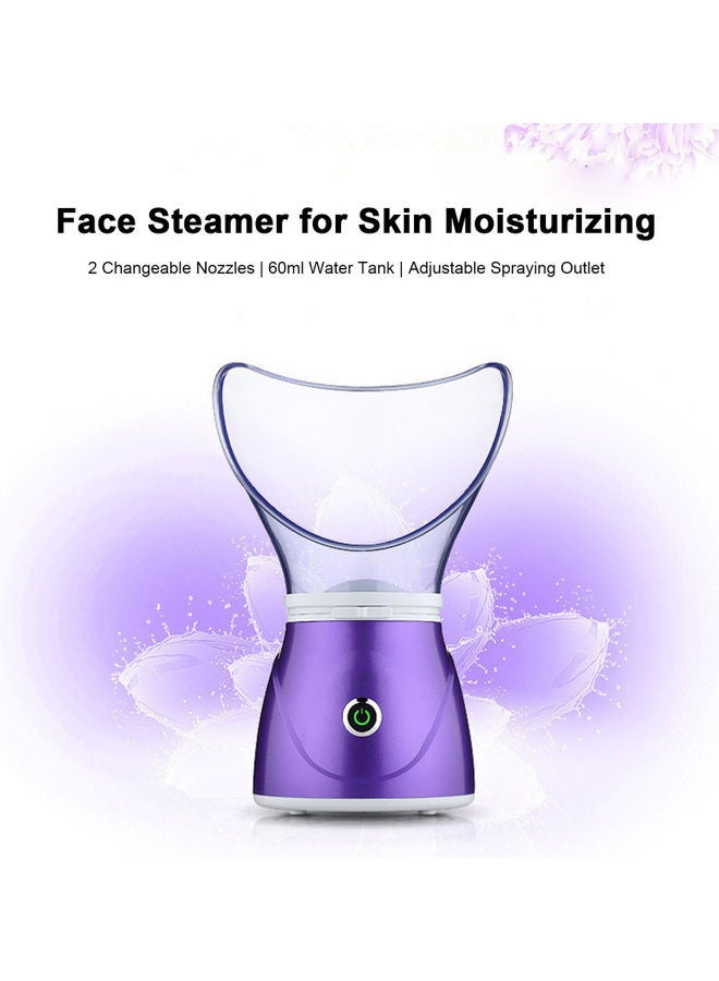 Generic Face Steamer Facial Moisturizing Purple  - Image 3