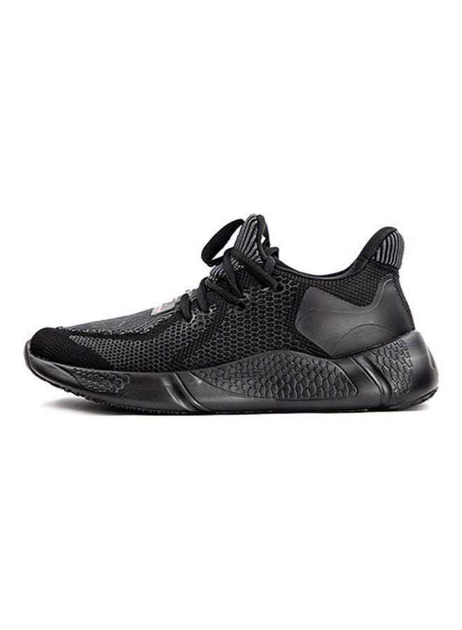 GADZ - Men's Hawk Lace-Up Running Shoes Shoes Black - Image 1