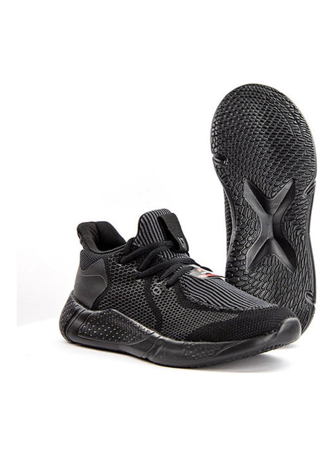 GADZ - Men's Hawk Lace-Up Running Shoes Shoes Black - Image 1
