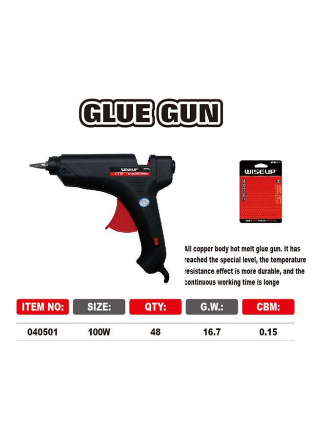 WISEUP - Hot Glue Gun Black - Image 1